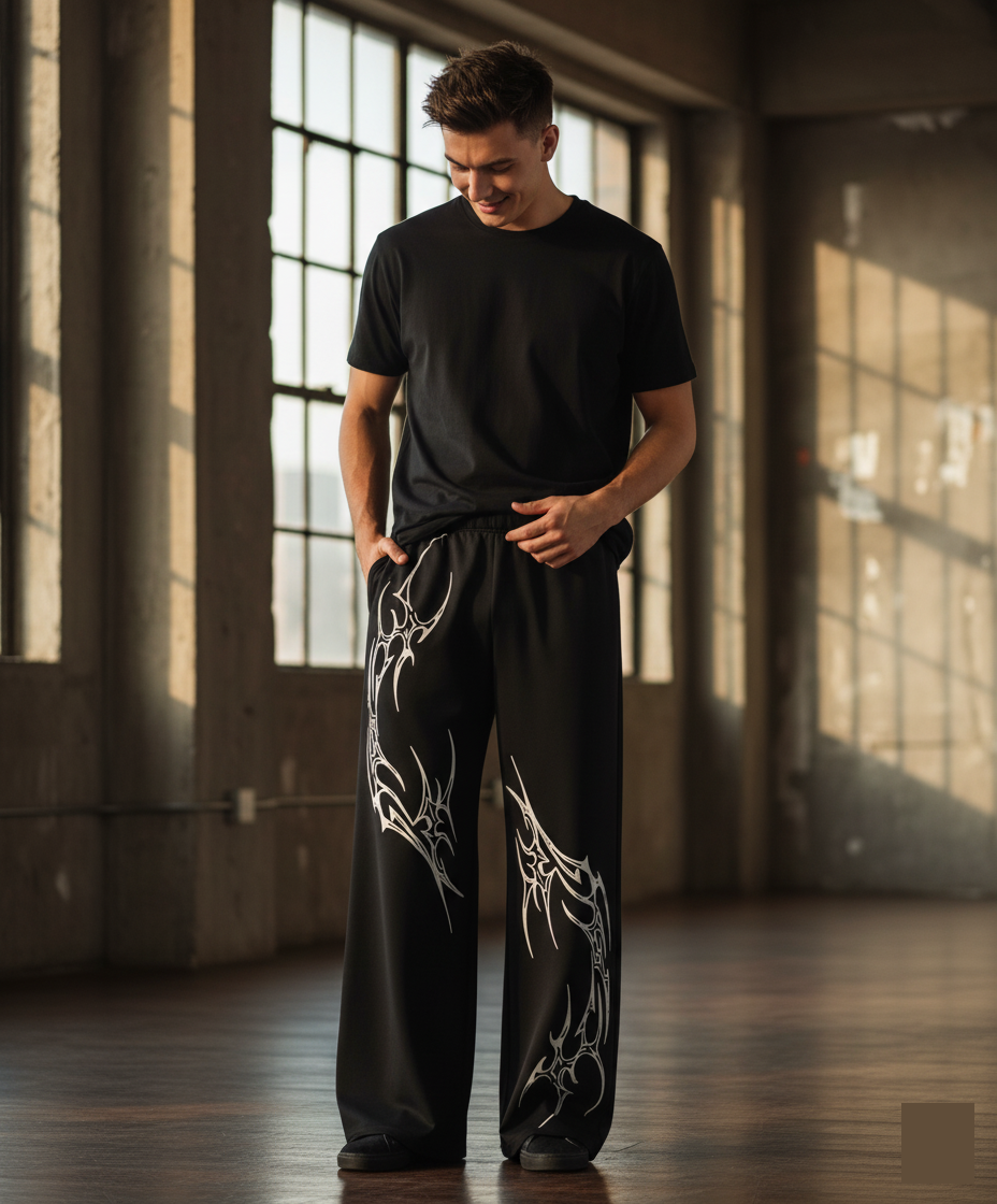 Baggy Sweat Pant | Relaxed Street Fit (Flame Edition)