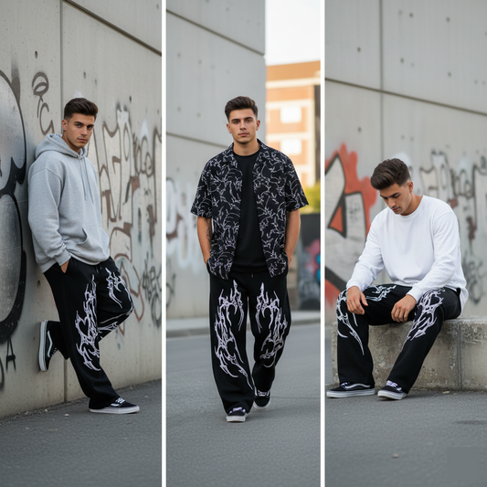 Baggy Sweat Pant | Relaxed Street Fit (Tribal Edition)