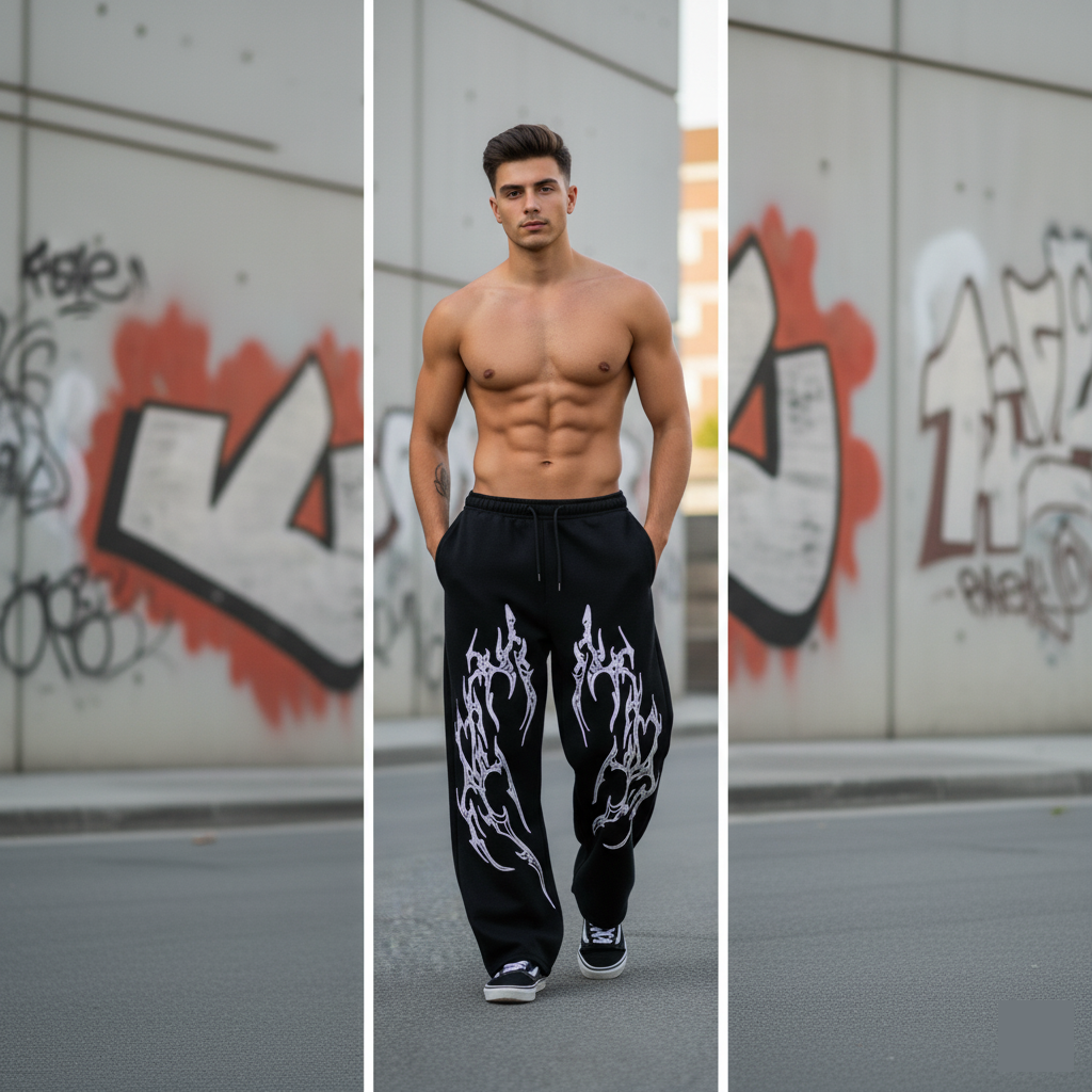 Baggy Sweat Pant | Relaxed Street Fit (Tribal Edition)