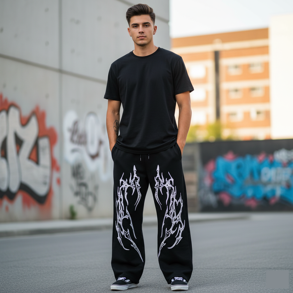 Baggy Sweat Pant | Relaxed Street Fit (Tribal Edition)